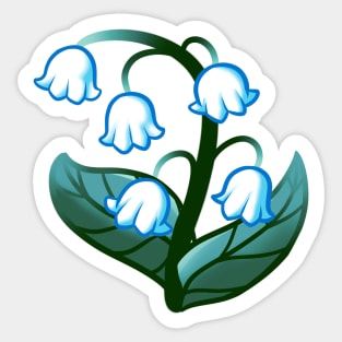 Lily of the Valley Sticker